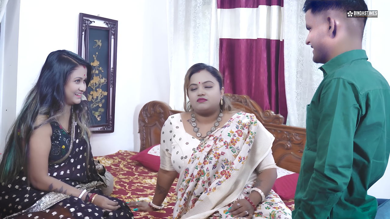 Two Bhabhi Fucked Hardcore by Their Thirki Devar While Playing Truth & Dare Game