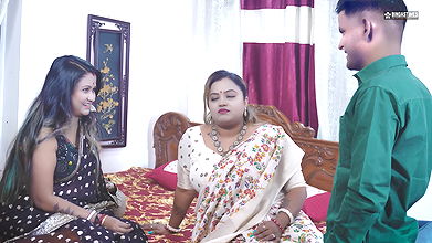 Two Bhabhi Fucked Hardcore by Their Thirki Devar While Playing Truth & Dare Game