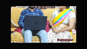 A indian girl sell in share market for money and hard fuck by broker