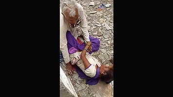 Old Man Outdoor Sex With Randi Caught