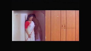 Sajini Erotica in Red Blouse and White Saree