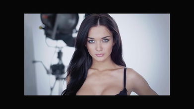 Amy Jackson Lingerie Shoot London