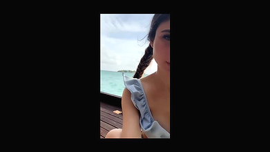 Mouni roy showing her hanging melons – shagworthy video