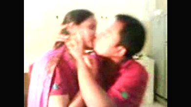 shy desi girl kissed by her boyfriend