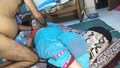 Desi Bhabhi Hot, Pussy and Nipple Touching Stepdad