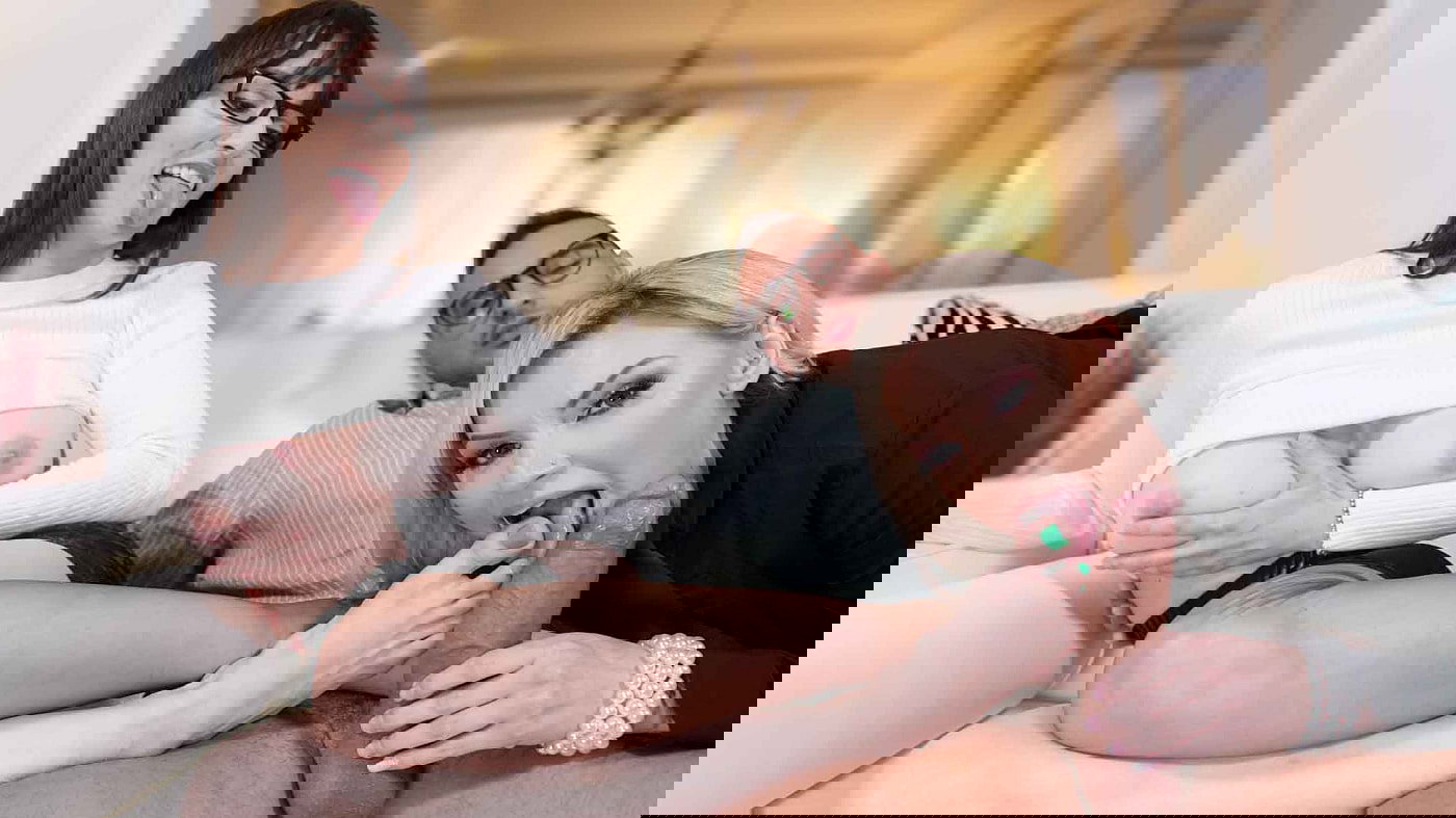 Kenzie Taylor & Lexi Luna – A Foot Job Application