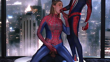 Lula – Threeway With Big Dicked Super Heroes
