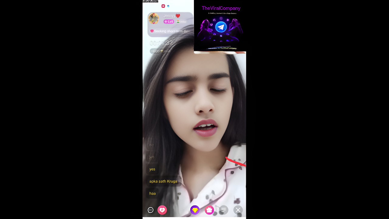 Jenny Full Nude Show