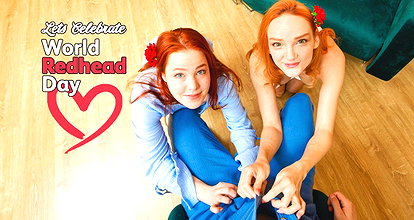 Olivia Trunk & Nicole Murkovski – Redhead Teens Ride A Cock