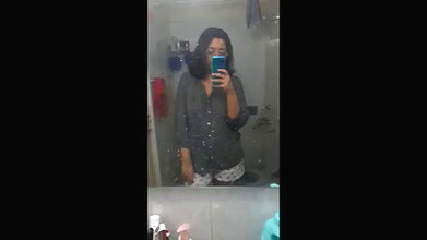Bengali Girl Mirror Selfie