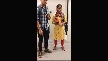 Lover Fucking In Washroom