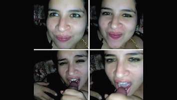 Beautiful Kashmiri Wife Pink Pussy Fucking & Taking Cum in Mouth