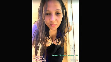 Diya1256 private show face show and nude bath show