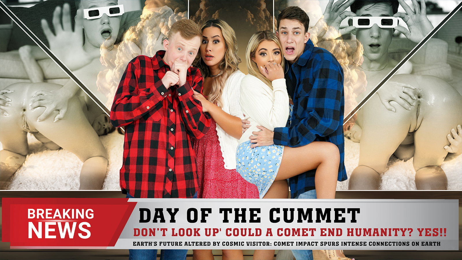 Misty Meanor & Vivianne DeSilva – Dat Of The Cummet