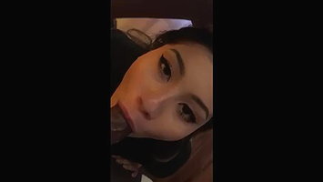 Asian Babe Deepthroat Black Guy