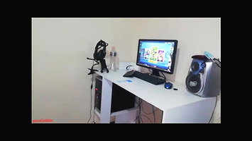 Cuckold amateur computer table romance