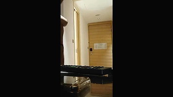 Horny Asian Babe with Room serviceboy