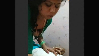 Bhabi riding On Husband