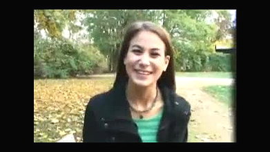 sweet teen gal banged in park