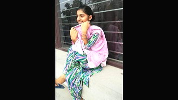 Extremely Cute Young Girl Making Video for Lover Hindi Talking