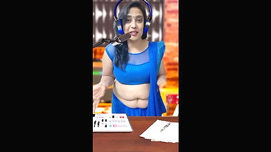 aaj  studio me gana Gaya pheli bar or members k liye navel cleaning ka video bhi post kiy.