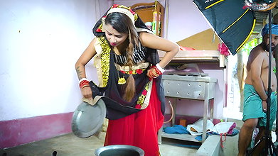 Desi Bhabhi Hardcore Fuck with Two Debar Gangbang Sex Outdoor Full Movie