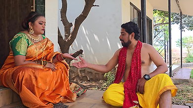 Indian Pandit Fucked Bhabhi’s Pussy and Ass