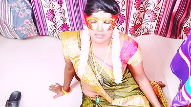 Desi Saree Housewife Cheating Husband Fucking Swamiji. Telugu Dirty Talks.