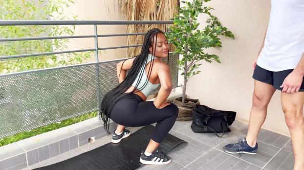 Horny – Horny plays with his coach’s excitement… short