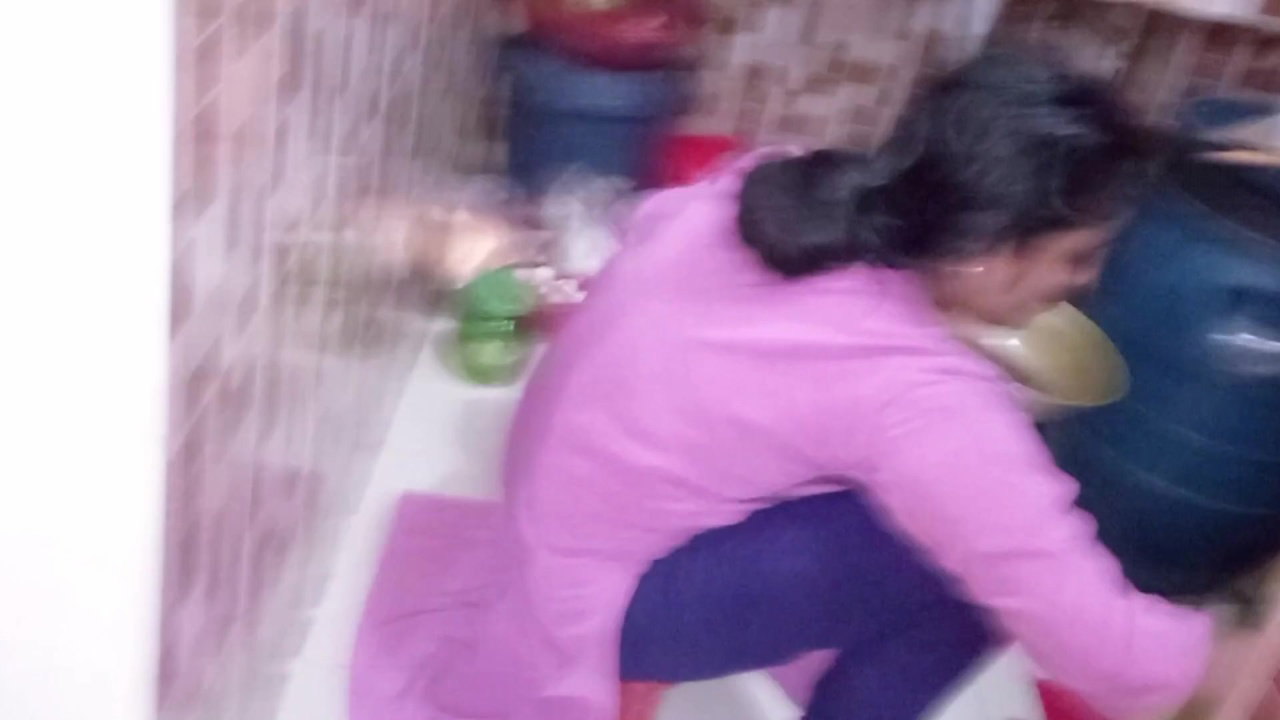 My Desi Bhabhi Fucked in Kitchen While Cooking