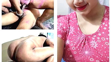 Desi Boudi Colorful Holi Play Fucking Sex Part- 2