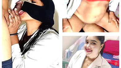 Desi Sexy Lady Doctor Fucking My Dick P- 1