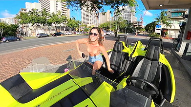 Public Agent – 20yr old French girl with pierced puffy nipple goes with local guy who makes her cum_88613458