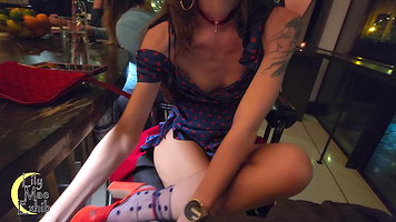Public shaming for wild chick Indian Sex MMS leaks