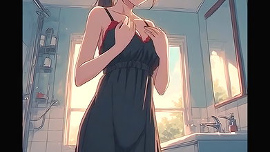 AI Anime Hentai Uncensored, Uncensored video of 18 Year old Teen Hentai MILF, 3D Cartoon on closeup by Kiidzy Animates
