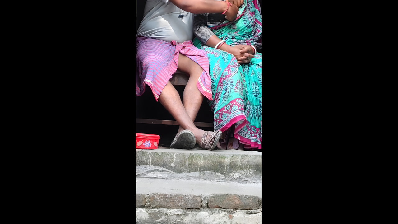 Bhabhi and Dewar Outdoor Bathroom Sex