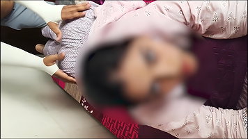 Big Stepsister Came to Share My Bed Full Hindi Sex Vlog