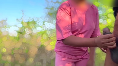 Desi Indian School Girl Jungle Sex with Boyfriend Hard Fuck Hindi Audio