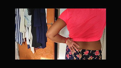 Brother-in-law came to ask for sugar to make tea, fucks stepsister-in-law by impressing, Hindi Audio