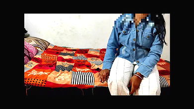 Indian college girl did the wrong thing with her tuition teacher! in clear Hindi voice