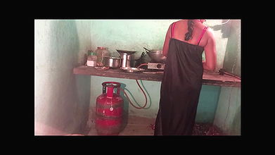 Desi indian maid fucked by house owner In  Kitchen