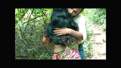 Indian sexy bhabhi dating and fucking at forest! Bhabhi sex