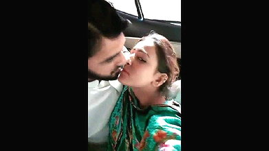 Paki Couple Enjoying in Car