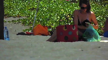 Amateur Anal MMS at Desert Rose Beach Fuck Scene