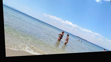 Black Girl With Big Tits On Beach_ebab595b