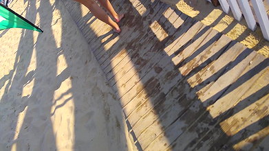 My husband put a hidden camera on me to watch how I have sex with the best of him during vacations on the beach_77fbb34d