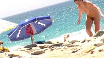 Nude Beach Shower with My Desi Lover in MMS Leak