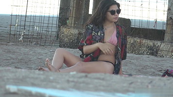 Nudist beach self massage_48e8e71d