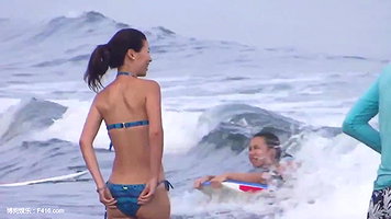 Sucking off my best friend at the public beach and taking cumshot on my pretty face_dc3d510b