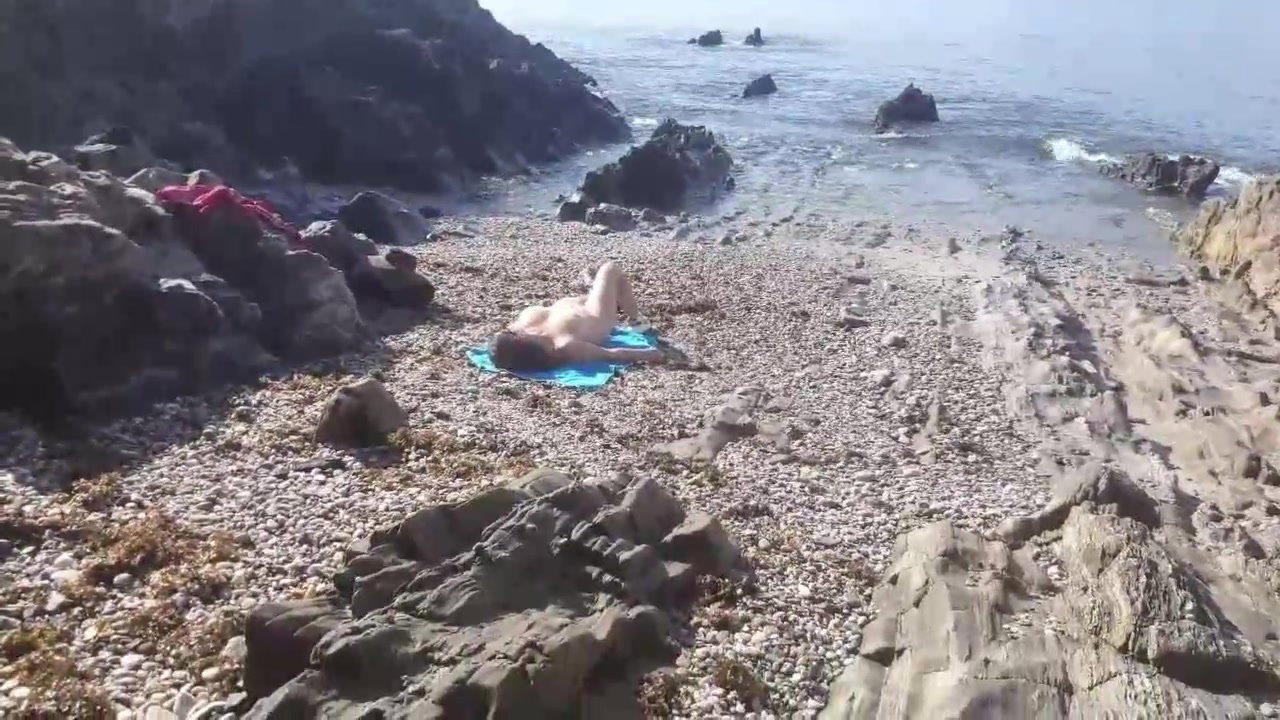 My Desi stepson caught me masturbating after beach fun